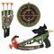 RealTree: Toy Pistol Crossbow Set - 14" - Green-Camo - 3 Suction-Tipped Arrows, Target, LED Scope, Ergonomic Grip, Shoots Up to 40', Archery, Kids 8+